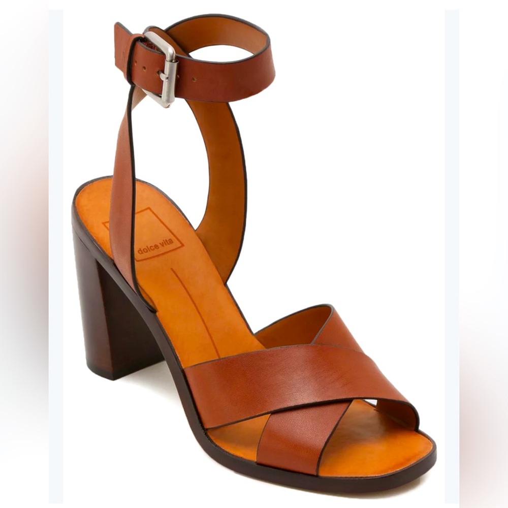 DOLCE VITA NALA CHESTNUT HEEL